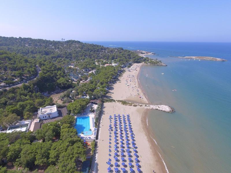 Hotel Gabbiano Beach Vieste Esterno foto