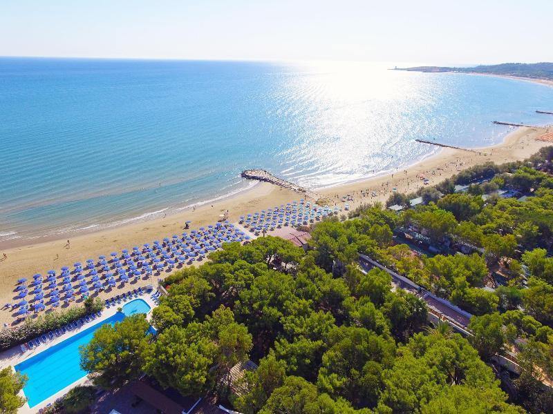 Hotel Gabbiano Beach Vieste Esterno foto