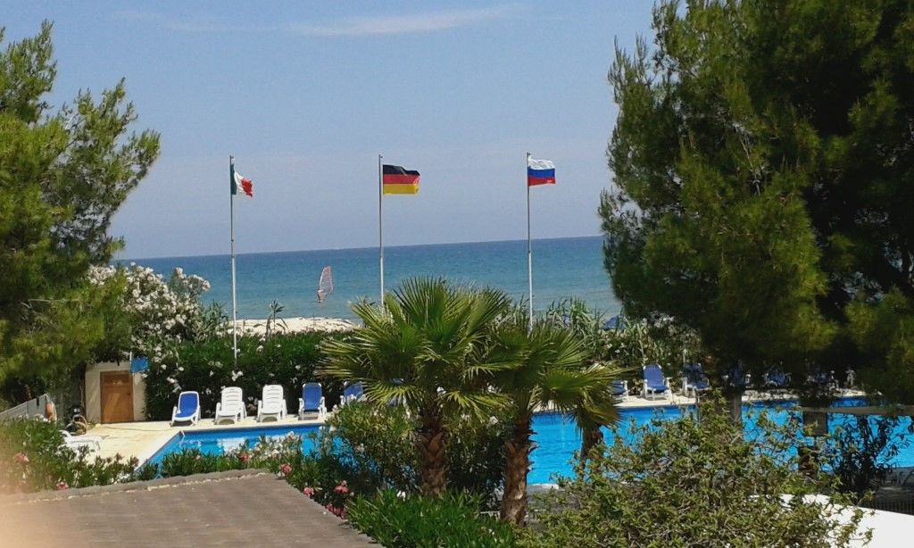 Hotel Gabbiano Beach Vieste Esterno foto