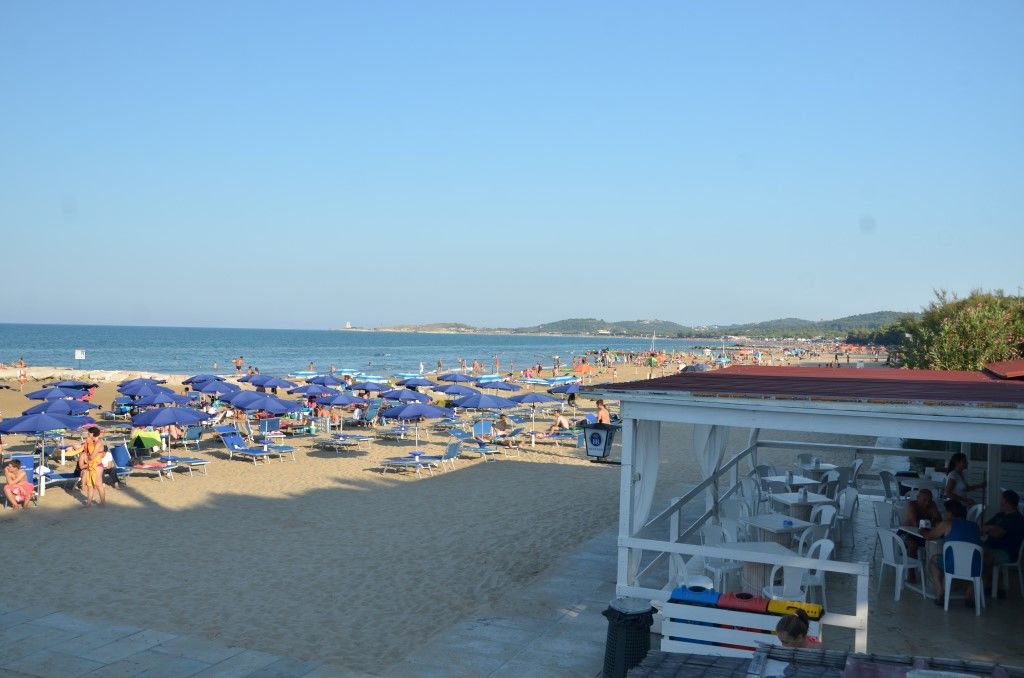 Hotel Gabbiano Beach Vieste Esterno foto