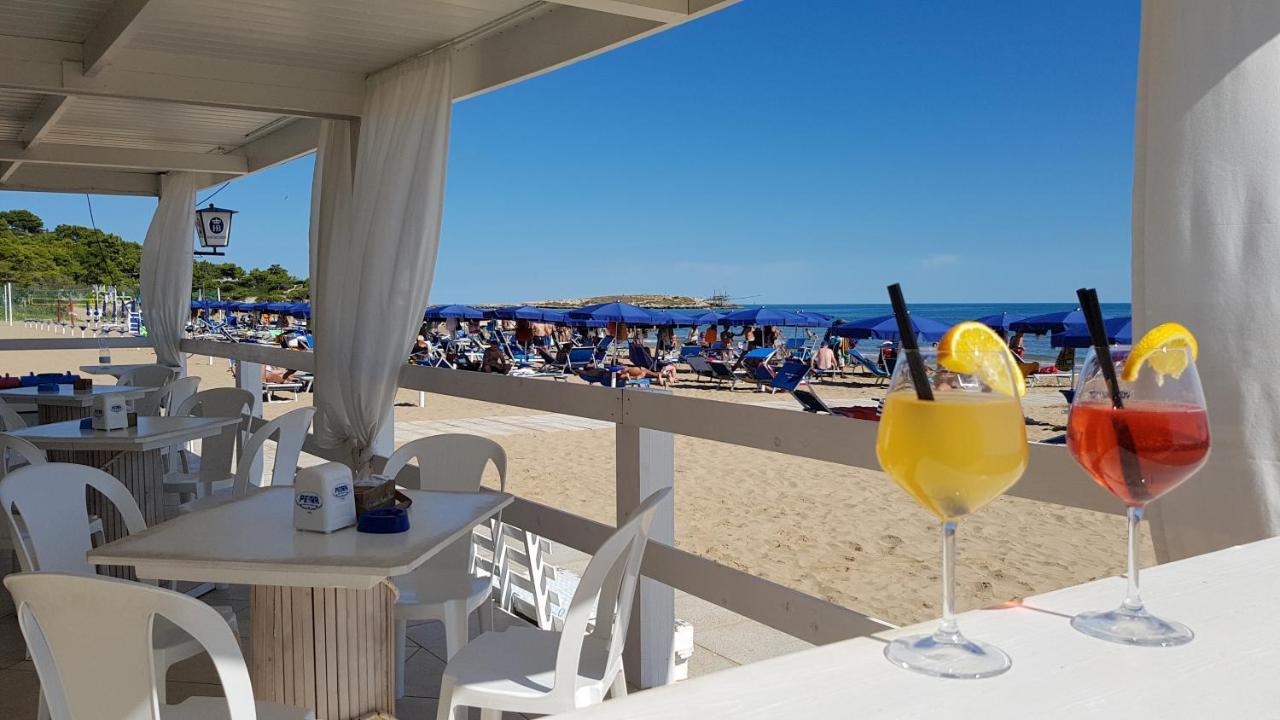 Hotel Gabbiano Beach Vieste Esterno foto
